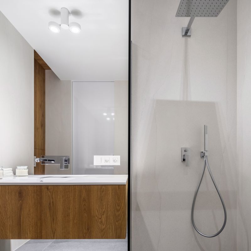 Sleek Bathroom Shower
